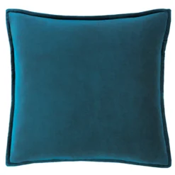 Z Gallerie Velvet Pillow 20" - Cerulean><noscript><img width=