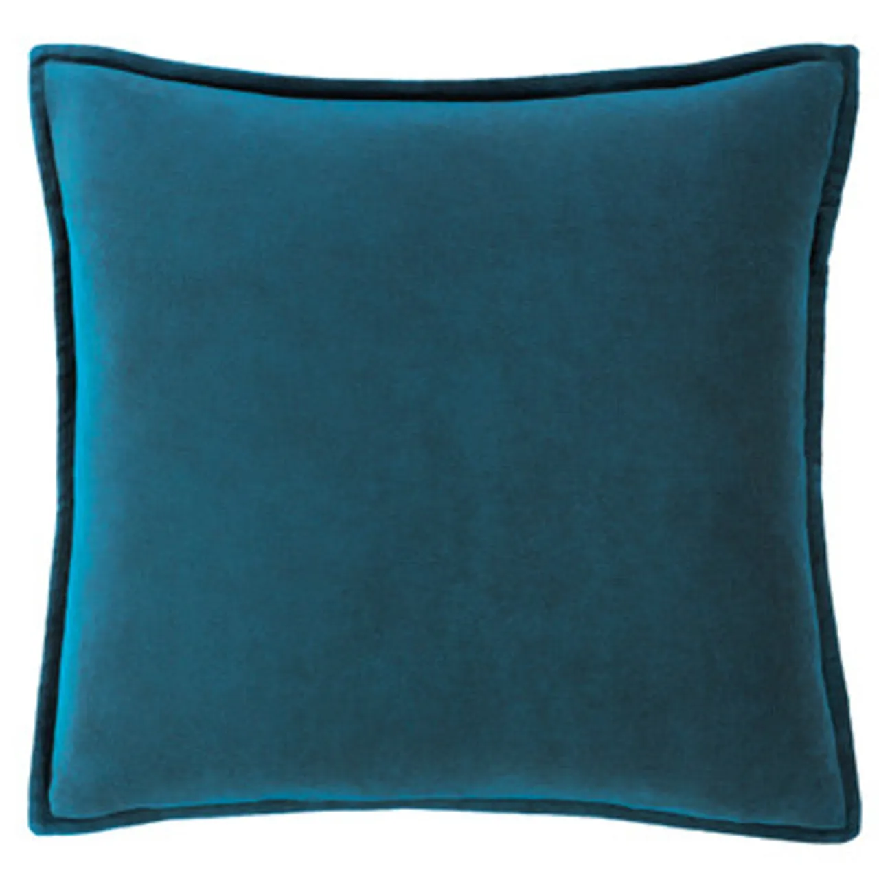 Z Gallerie Velvet Pillow 20" - Cerulean> Textile Sale | Solid Pillows