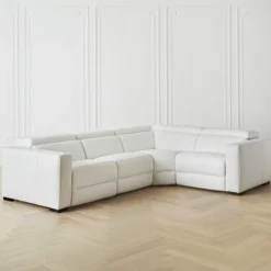Z Gallerie Verona Reclining Leather Sectional><noscript><img width=