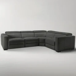 Z Gallerie Verona Reclining Leather Sectional><noscript><img width=