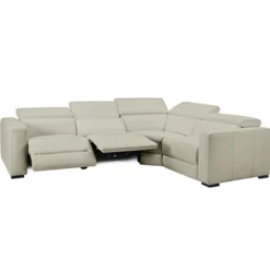 Z Gallerie Verona Reclining Leather Sectional><noscript><img width=