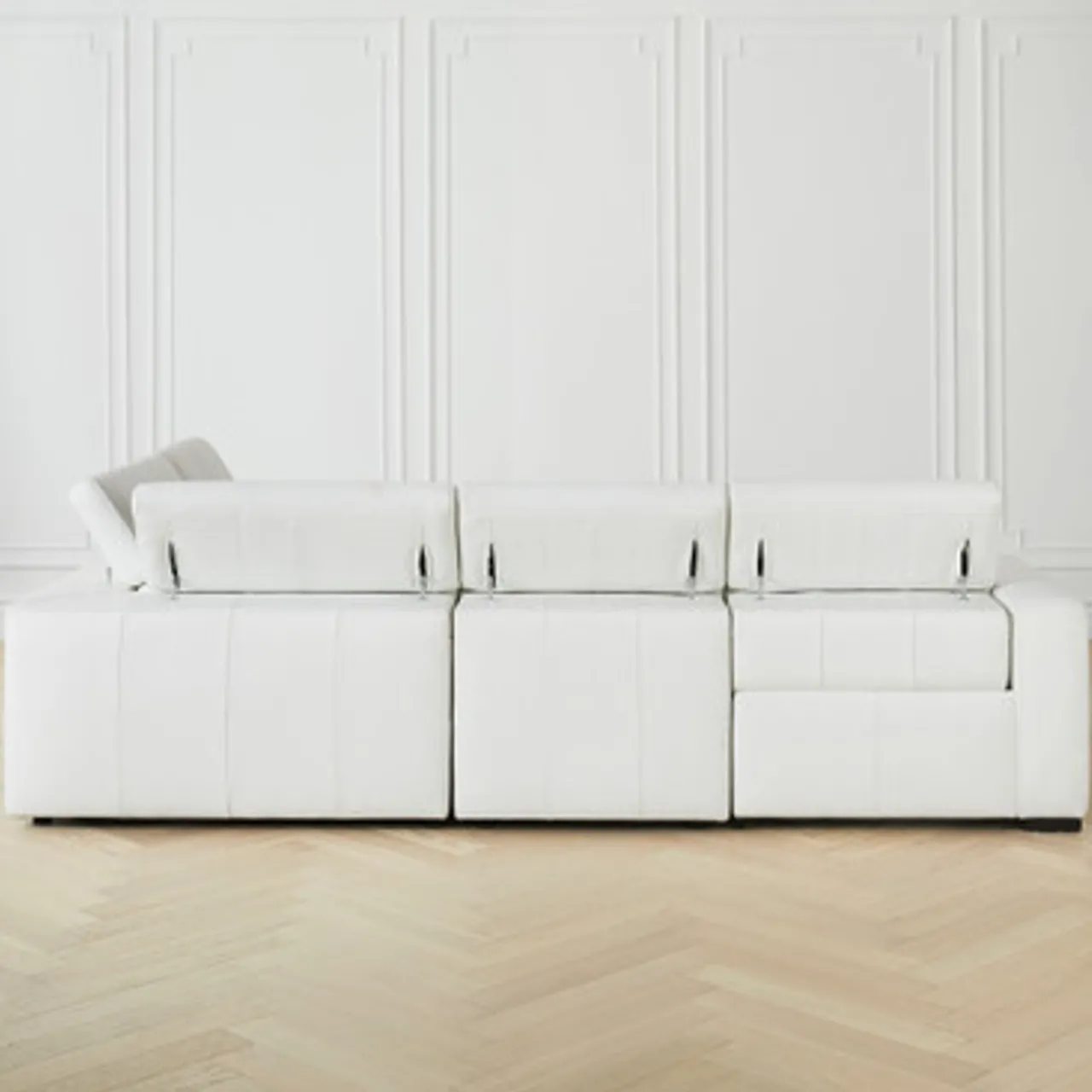 Z Gallerie Verona Reclining Leather Sectional> Reclining | Sofas