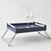 Z Gallerie Viceroy Bed Tray - Navy> Tabletop Sale | Gift