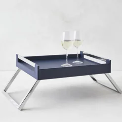 Z Gallerie Viceroy Bed Tray - Navy> Tabletop Sale | Gift