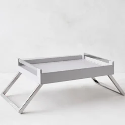 Z Gallerie Viceroy Bed Tray - Silver> Tabletop Sale | Gift