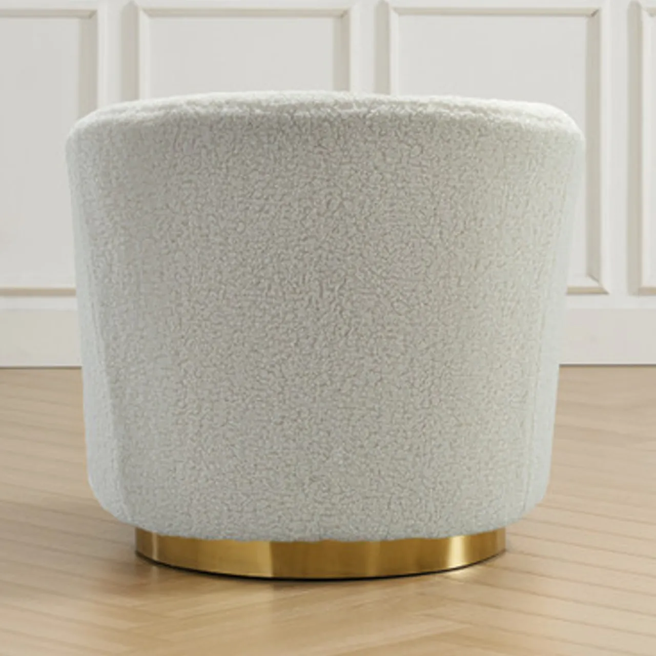Z Gallerie Victoria Swivel Chair - Ivory> Accent Chairs