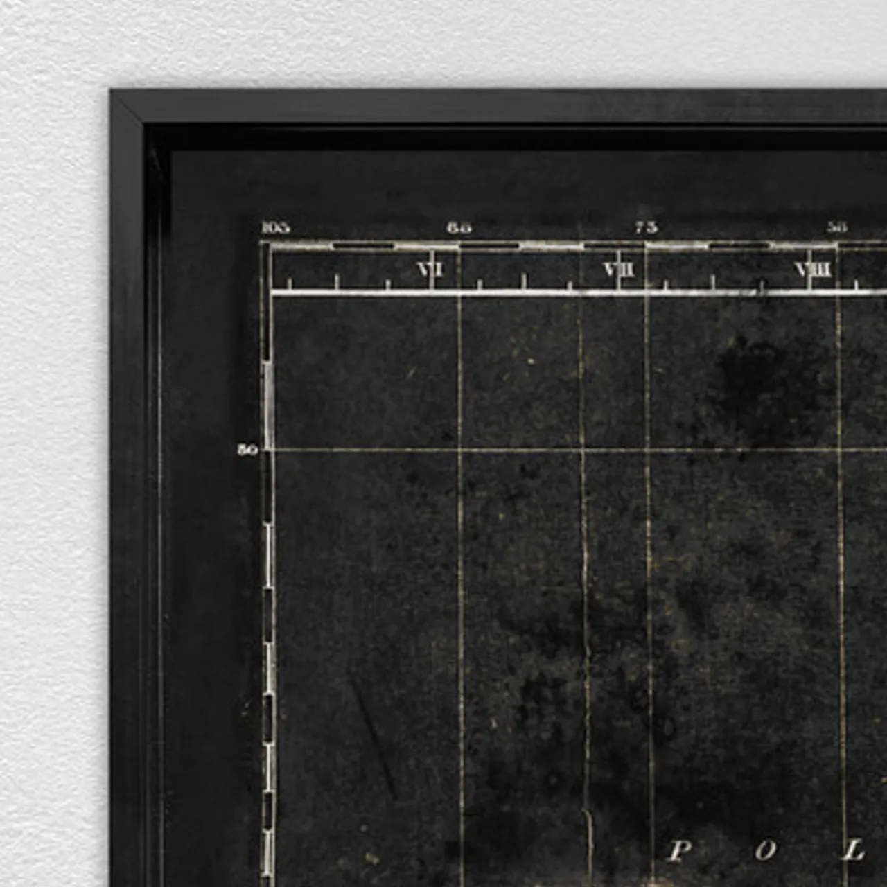 Z Gallerie World At Night> Canvas | Black