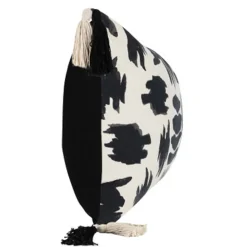 Z Gallerie Zahli Lumbar Pillow - Black/Natural><noscript><img width=