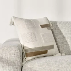 Z Gallerie Zayn Pillow 22" - Ivory><noscript><img width=